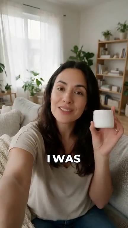 Skin cream ad